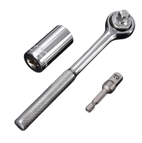 Ключ гаечный торцевой Magic Grip универсальный 1/4" 3/4 Silver (123132)