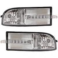 Фары доп.модель Chevrolet Aveo Sedan II/2006-12/CV-304L/9006-12V55W+LED-2W/FOG+DRL/эл.проводка DLAA