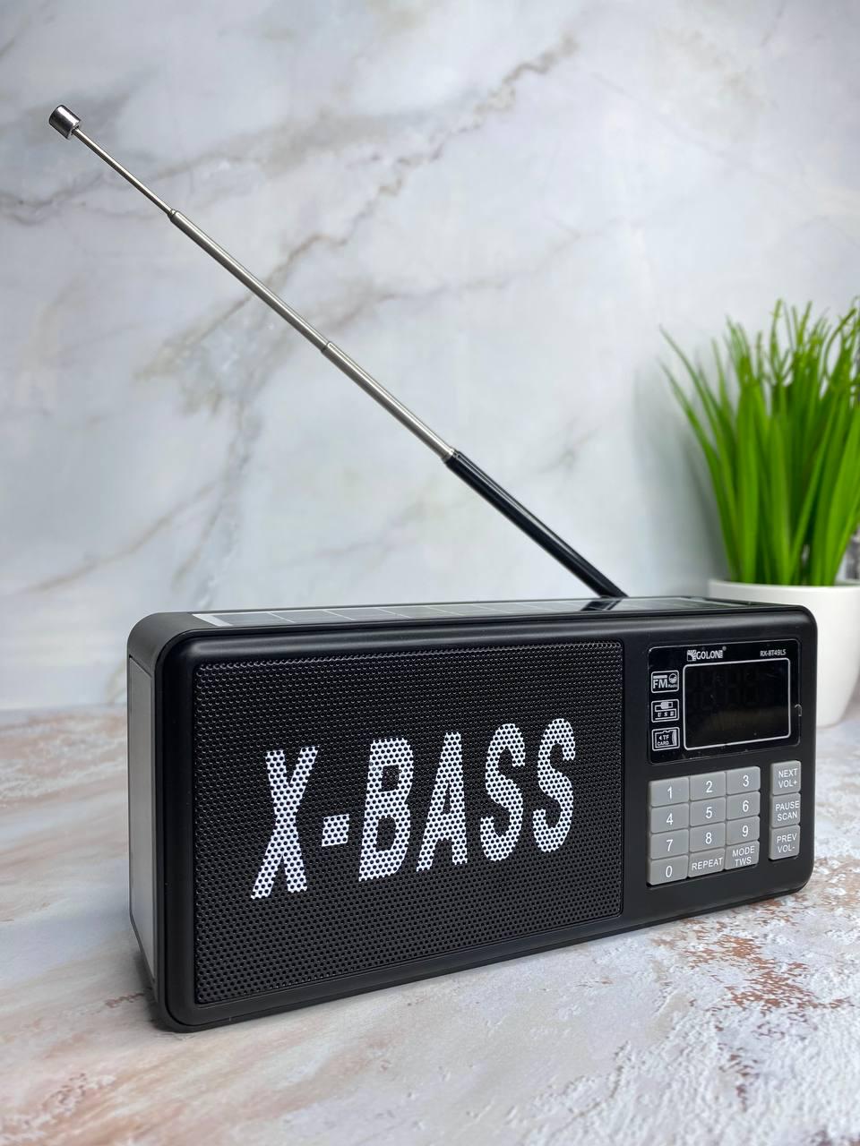 Радиоприемник аккумуляторный Golon с Bluetooth/USB/FM/AM/SW/МР3 солнечной панелью и фонариком (45cb6f98)