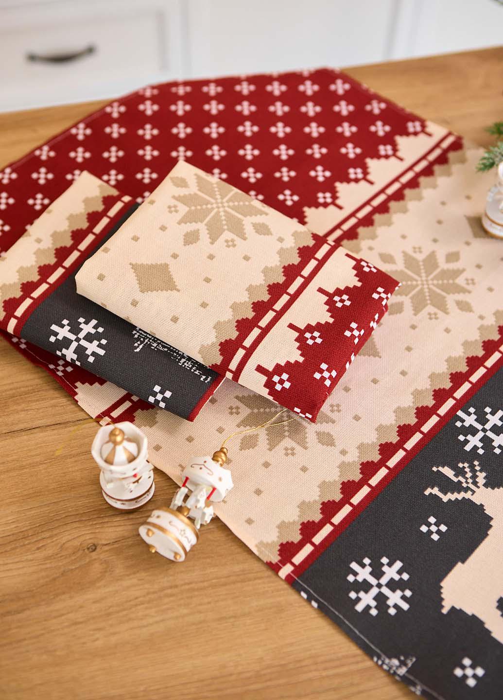 Кухонний рушник Північні олені 75х40 см - фото 2 Кухонний рушник Північні олені 75х40 см - фото 2