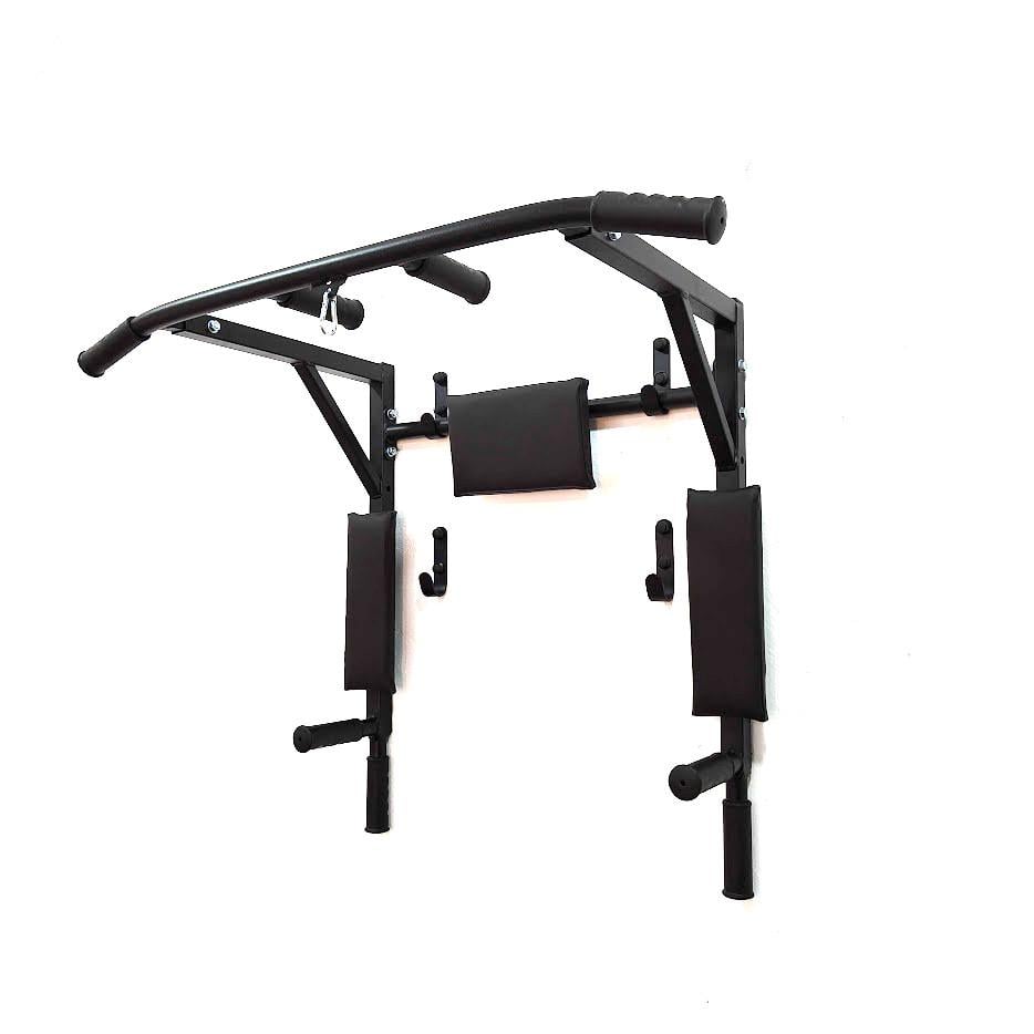 Турнік-бруси SAB настінний з гумовими ручками та адаптивною спинкою для преса Чорний (0076) - фото 3 Турнік-бруси SAB настінний з гумовими ручками та адаптивною спинкою для преса Чорний (0076) - фото 3