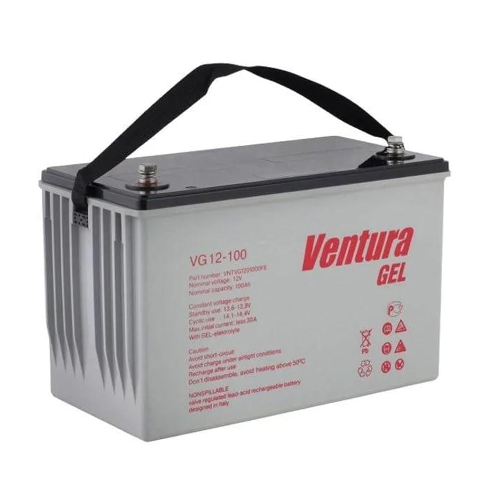 Батарея акумуляторна Ventura VG 12-100 Gel 12 V 100 Ah 339x173x220 мм Q1 (23658)