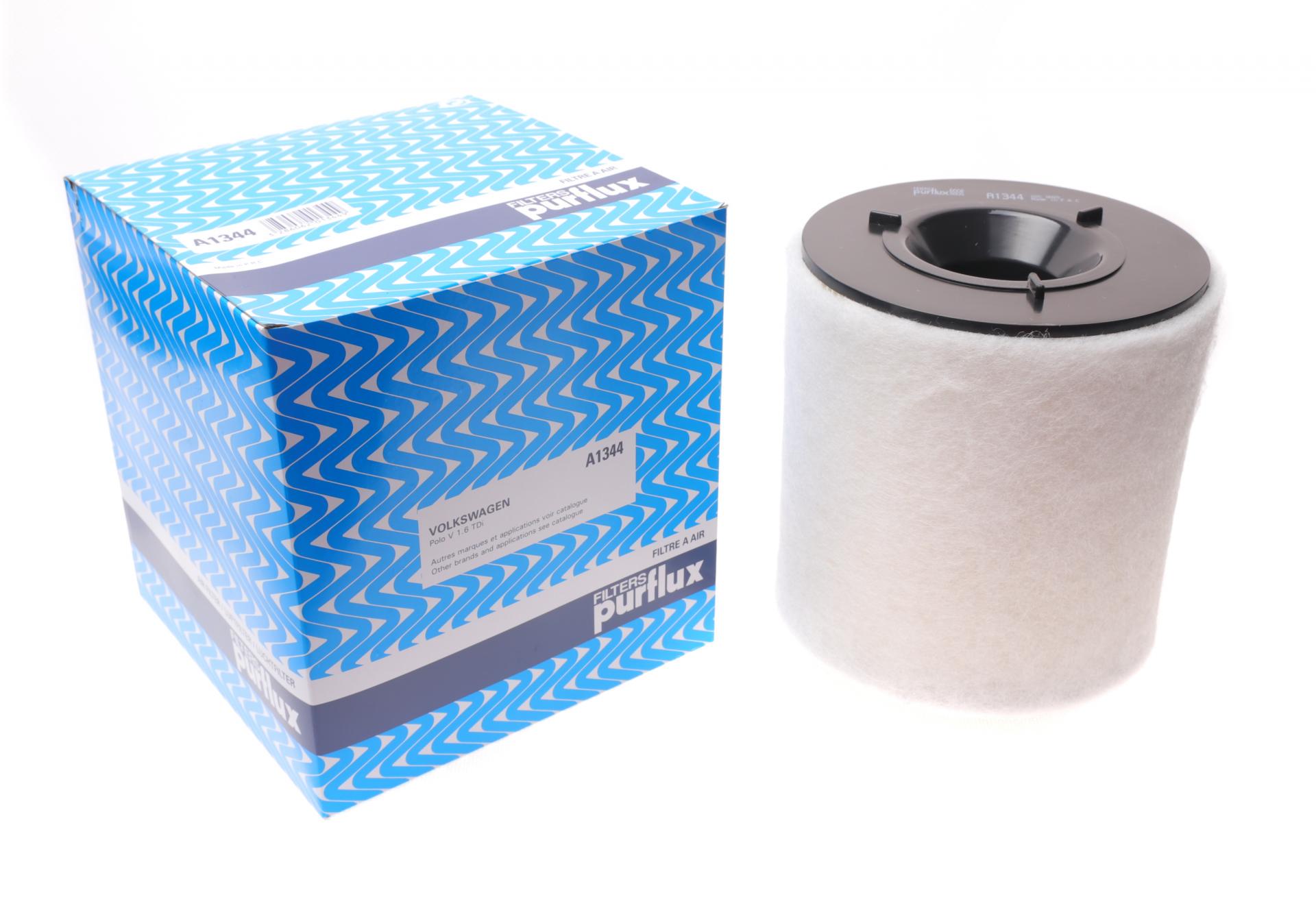 Фильтр воздушный PURFLUX для Seat Ibiza 09-/Skoda Fabia 10-14/Rapid 12-/VW Polo 09- (A1344)