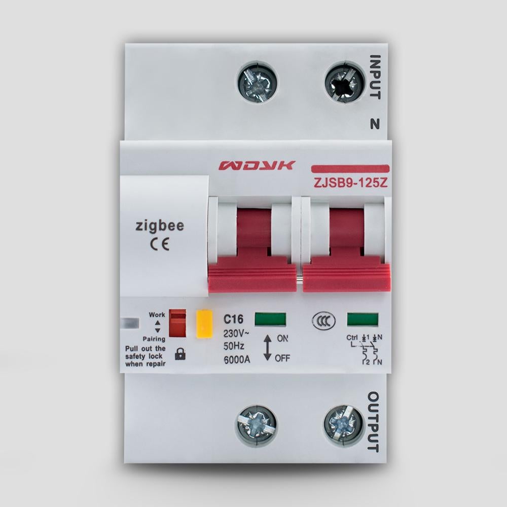 Автомат ZigBee WDYK однофазный 16А (WH00250)