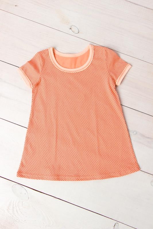 Сорочка для девочки Носи свое Горох р. 28 Оранжевый (6019-002)