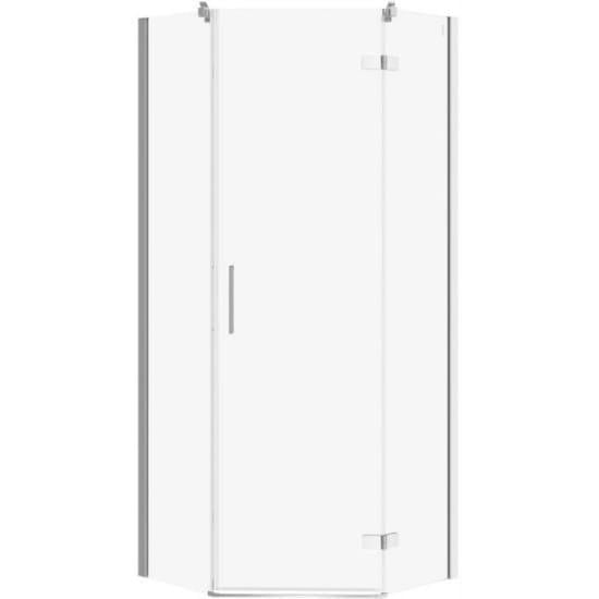 Душевая кабина Cersanit Jota 195x90x90 стекло 6 мм, без поддона, хром (S160-013)