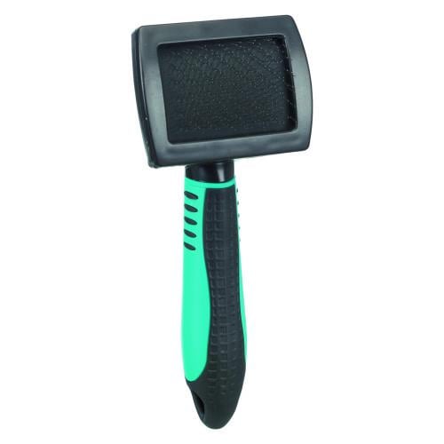 Щетка для собак Trixie мягкая пластик 7х16 см (24131) - фото 1 Щетка для собак Trixie мягкая пластик 7х16 см (24131) - фото 1