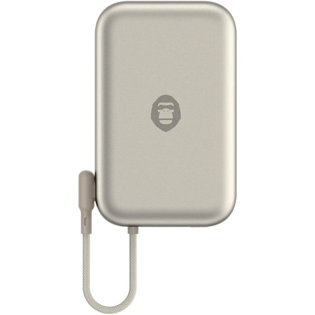Внешний аккумулятор Blueo Space Capsule Magnetic Wireless 10000 mAh 20W Natural Titanium (BL039-NTT)