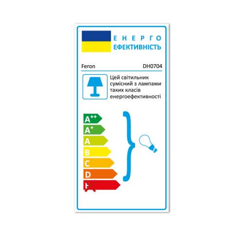 Світильник вуличний настінний під лампу Feron DH0704 Сірий (11881) - фото 10 Світильник вуличний настінний під лампу Feron DH0704 Сірий (11881) - фото 10