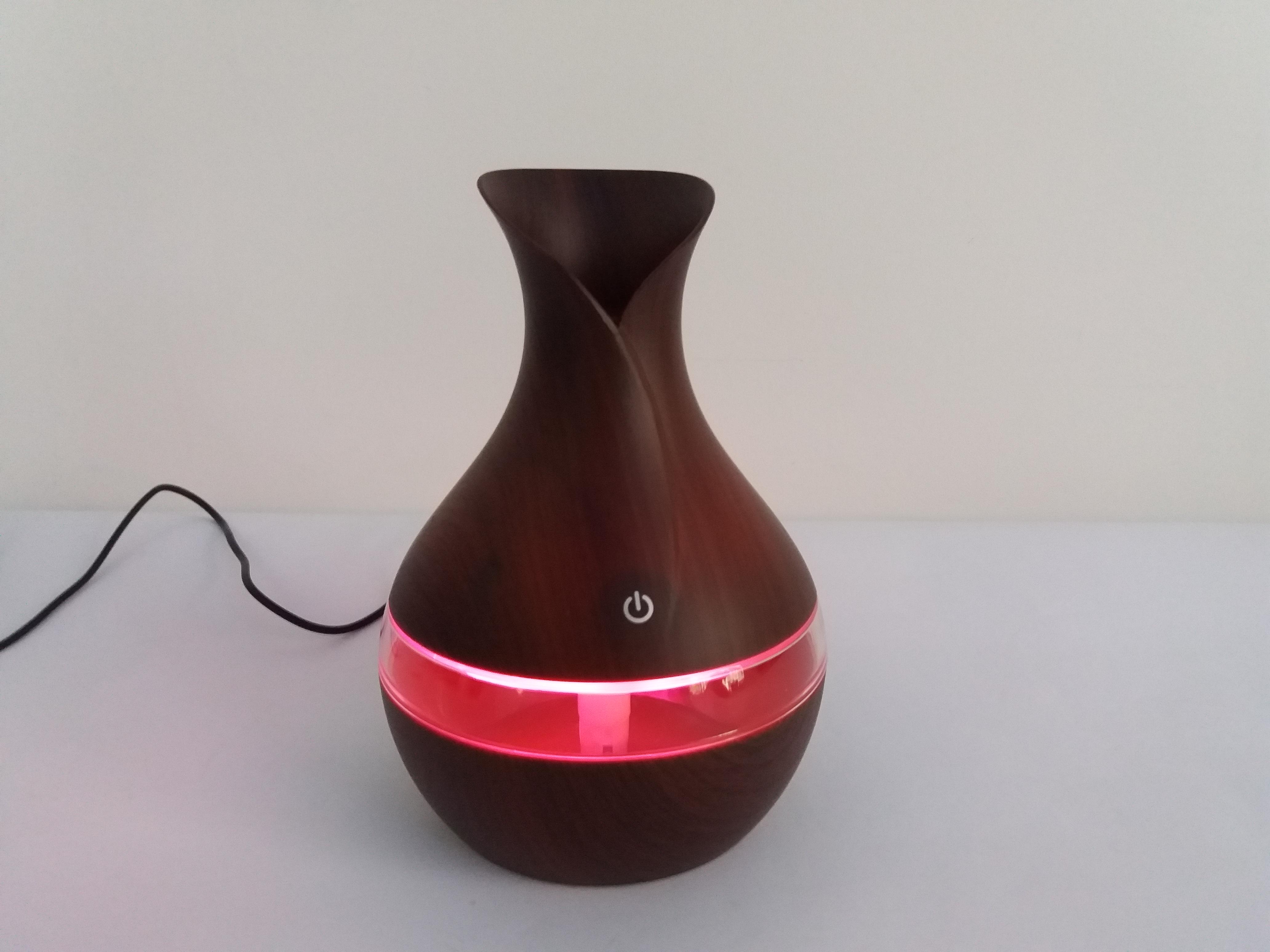 Зволожувач повітря аромадиффузор Mini USB Humidifer c підсвічуванням 300 мл 053 Темно-коричневий (5065) - фото 7