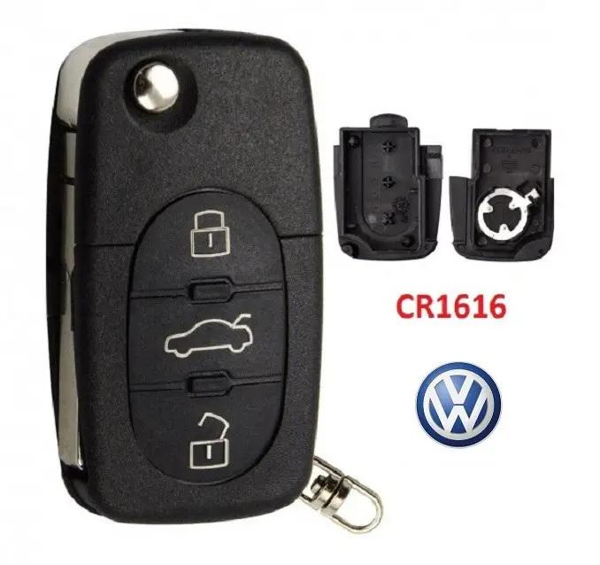 Корпус выкидного автоключа для Volkswagen KS35A (400550) - фото 2 Корпус выкидного автоключа для Volkswagen KS35A (400550) - фото 2