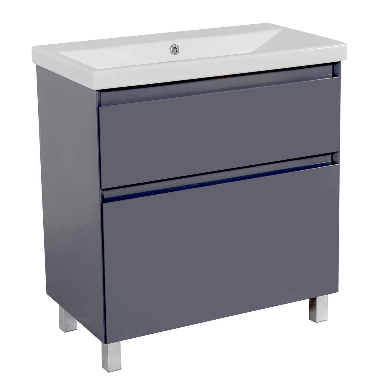 Тумба Элит напольная с умывальником Elite 70 см Графит (2452712665) Тумба Элит напольная с умывальником Elite 70 см Графит (2452712665)