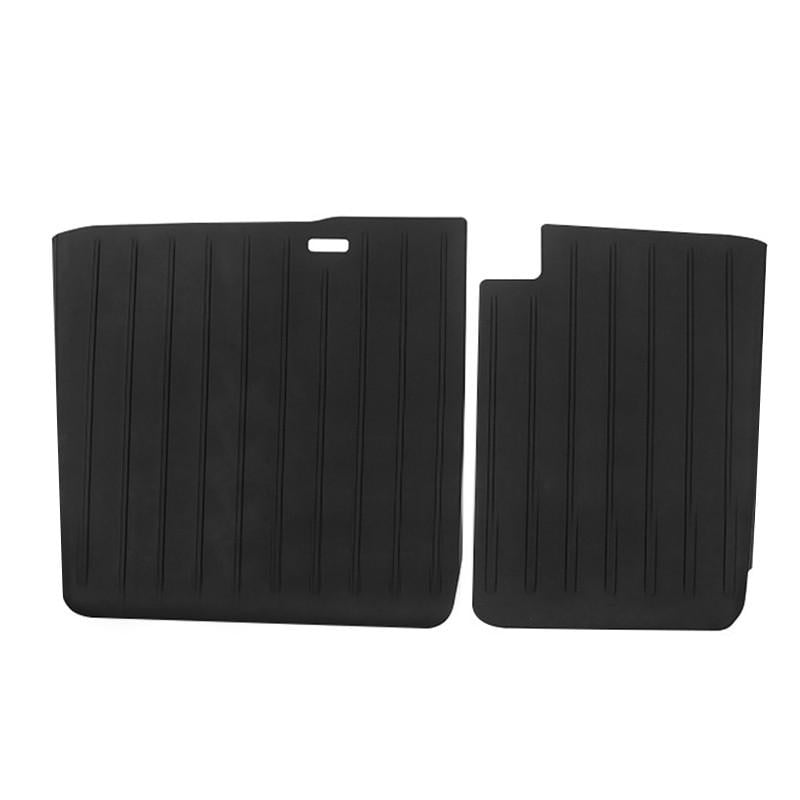 Набор защитных накладок Lesko Tesla Model 3 в багажник на задниеспинки сидений Black (TSL22062401)