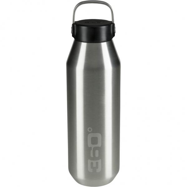 Бутылка 360° degrees Vacuum Insulated Stainless Narrow Mouth Bottle 750 ml Silver (1033-STS 360BOTNRW750ST)