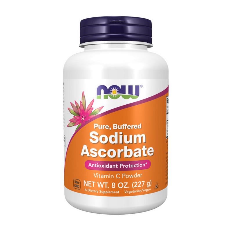 Витамин C NOW Sodium Ascorbate Powder 227 г
