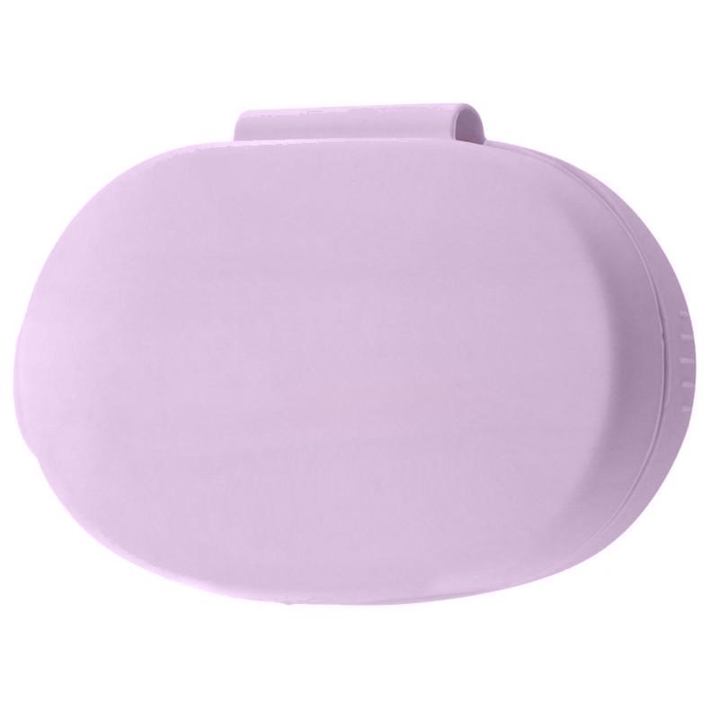 Футляр для наушников противоударный AirDots силиконовый Lilac (00000033845_20)