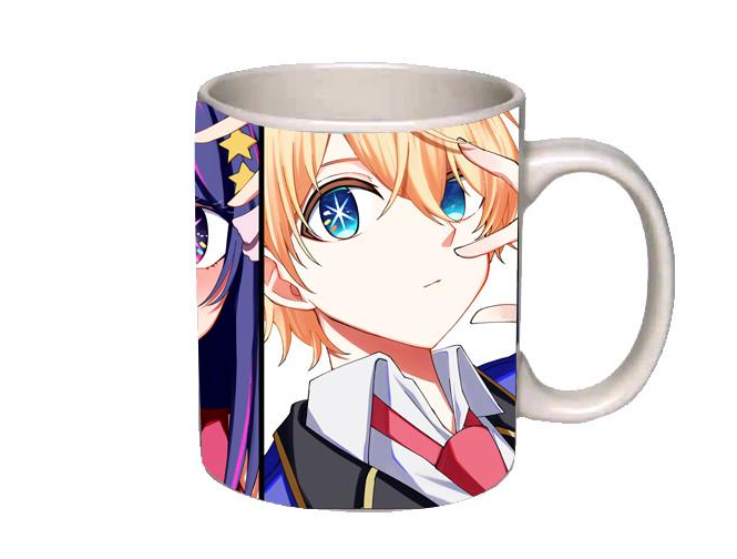 Чашка аниме Звездное дитя Oshi no ko Белый (z0385)