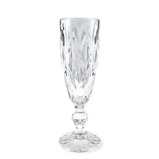 Комплект скляних келихів Flora Elise 170 мл 6 шт Безбарвний 30688 - фото 1 Комплект скляних келихів Flora Elise 170 мл 6 шт Безбарвний 30688 - фото 1