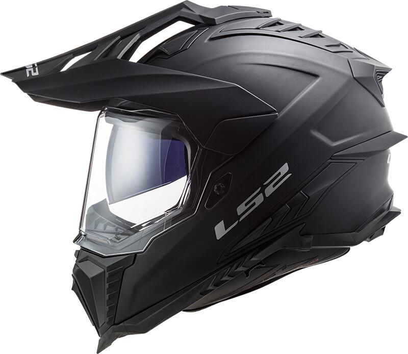 Мотошлем LS2 MX701 EXPLORER SOLID 2XL Matt Black (20153) - фото 4