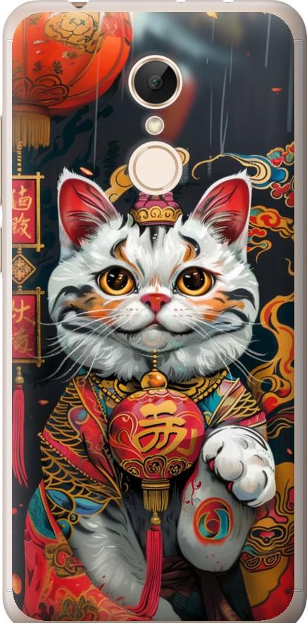Чехол на Xiaomi Redmi 5 China Cat v2 (6135u-1350-42517)