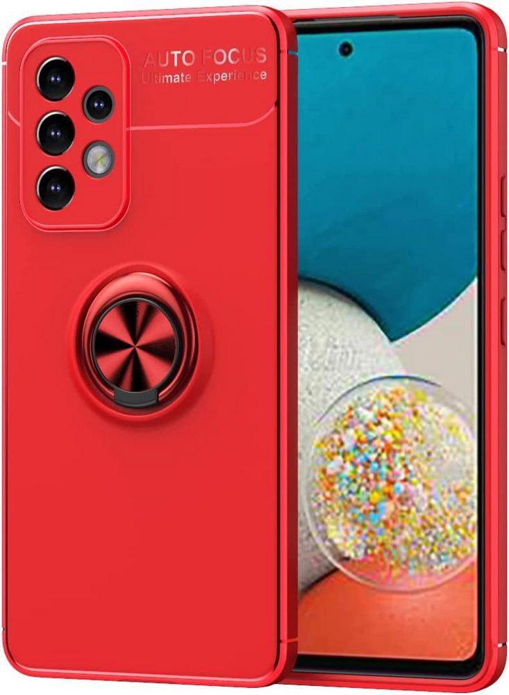 Чехол с кольцом Samsung Galaxy A33 5G A336 Autofocus Red (30109-2D)