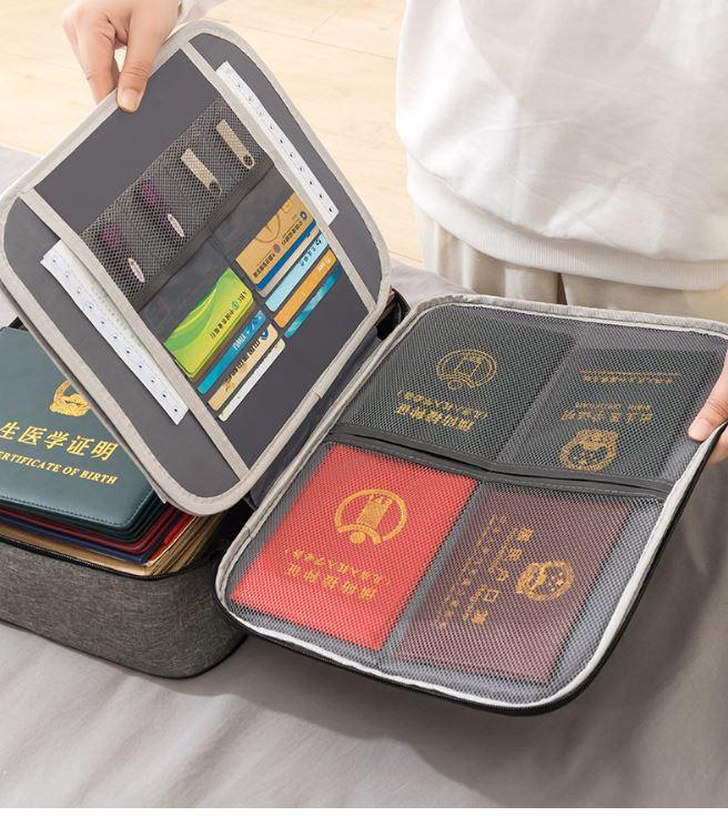 Органайзер для документов Hongtai с кодовым замком Серый (М1280330) - фото 8 Органайзер для документов Hongtai с кодовым замком Серый (М1280330) - фото 8