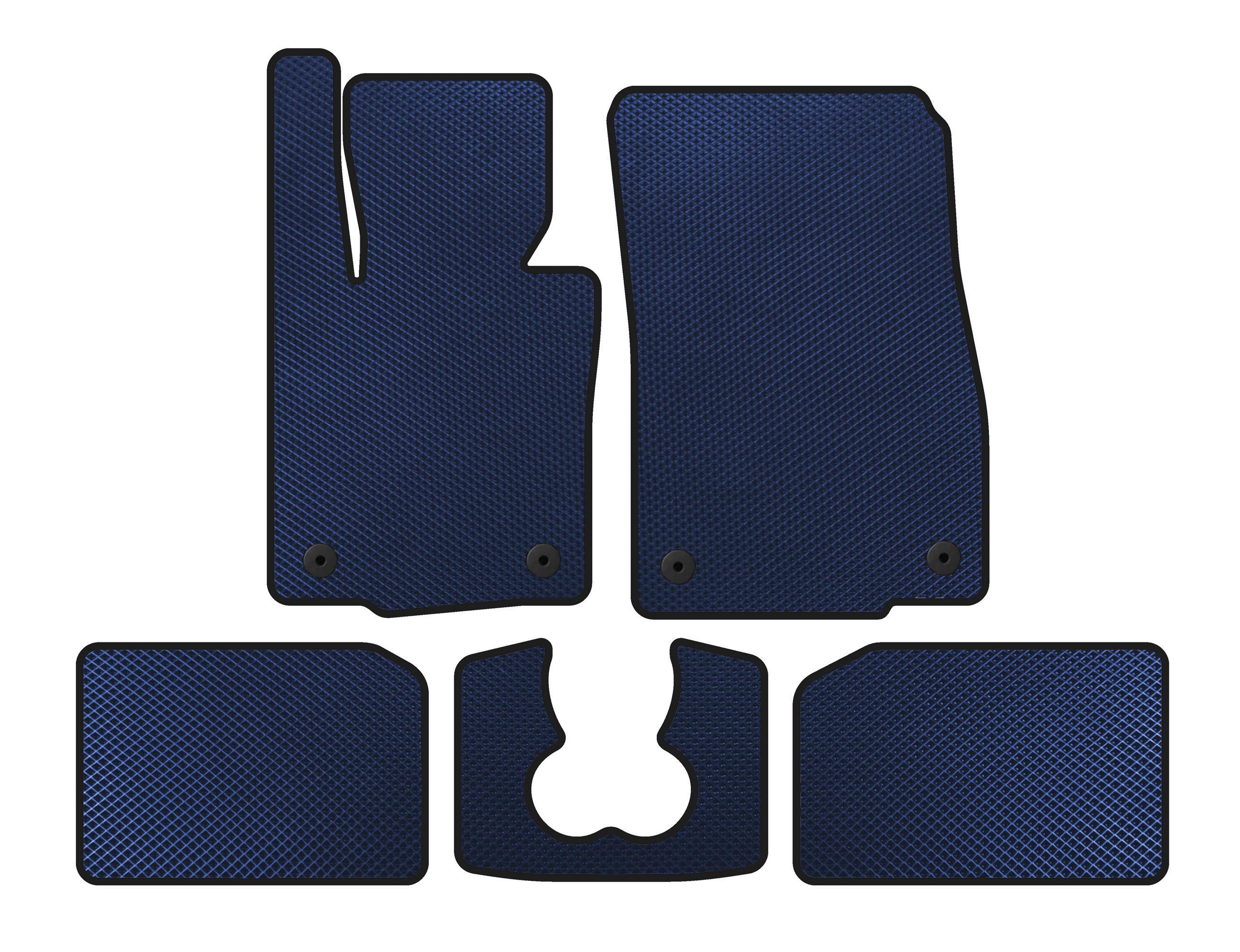 Коврики EVA Digital Designs для Mini Cooper F55/56/57 2014-2023 гг. Синий (140364)