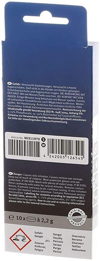 Таблетки для удаления кофейных масел/жира для кофемашин Bosch 311970 10 шт. - фото 3