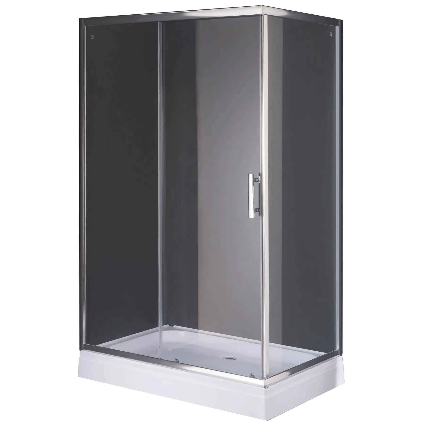 Душова кабіна MIXXUS HARD SCT01-100x90x198-TR прямокутна скло 5 мм з підонном 100x90 см Хром (OL-MI6909) - фото 5 Душова кабіна MIXXUS HARD SCT01-100x90x198-TR прямокутна скло 5 мм з підонном 100x90 см Хром (OL-MI6909) - фото 5