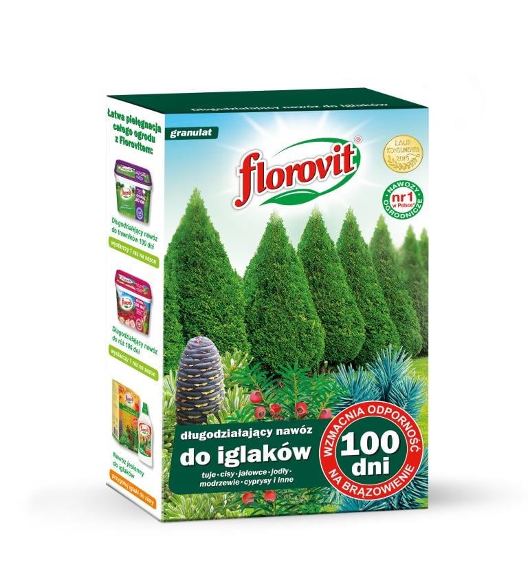 Удобрение для хвойных растений Florovit 100 дней 1 кг