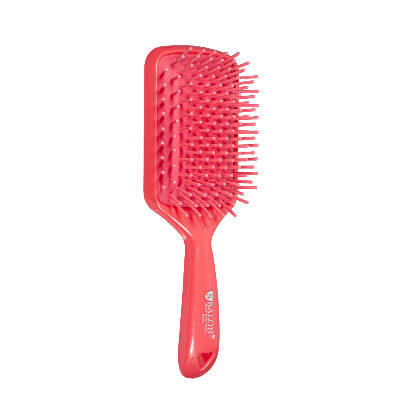 Щетка для волос массажная Salon Professional 6W067 с силиконовыми зубцами (23940521)