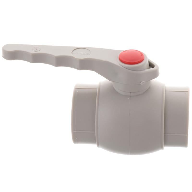 Кран шаровой KOER K0178.PRO PPR КШ 40 ручка пайка (OL-KP0230) - фото 2 Кран шаровой KOER K0178.PRO PPR КШ 40 ручка пайка (OL-KP0230) - фото 2