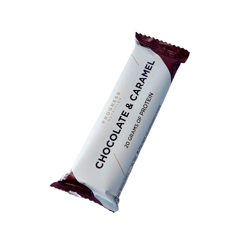 Протеиновый батончик Progress Nutrition Шоколад с карамелью 60 г (1113001)