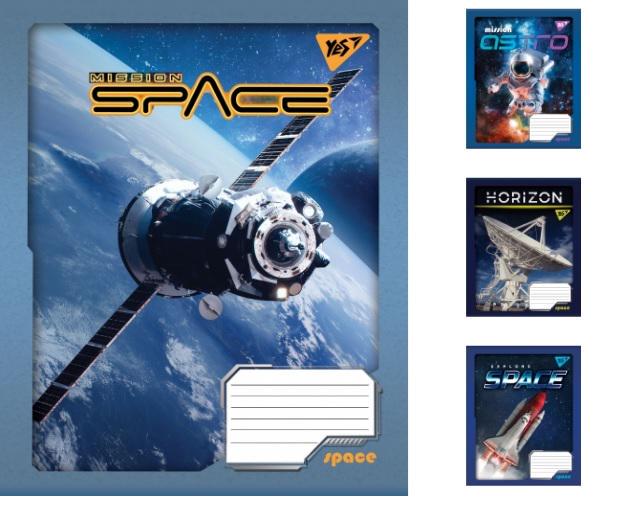 Зошити учнівські у лінійку YES Space 36 арк. 15 шт. в уп. (MTT-163203)