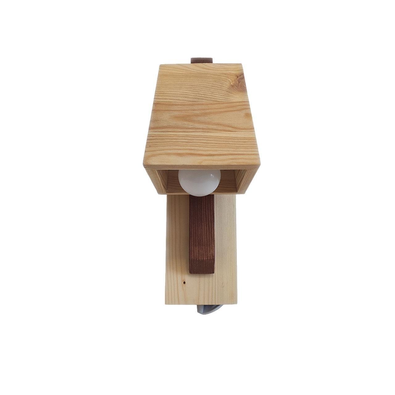 Светильник бра Лофт из дерева (2089080750)