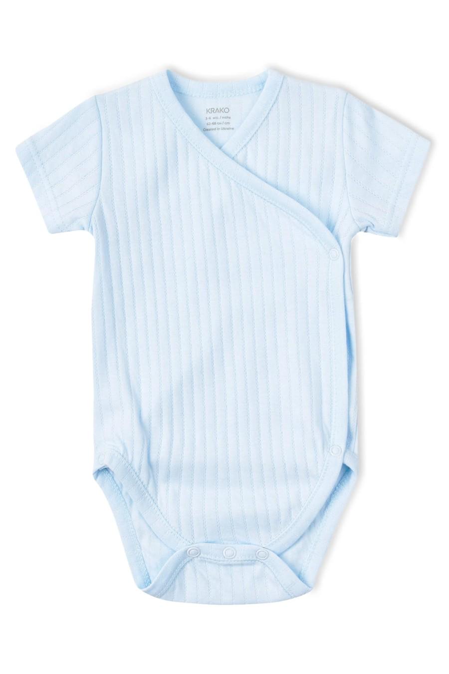 Боди KRAKO 56-62 см ажур Голубой (77410)