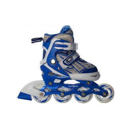 Ролики A 12091-S АВЕС-7 39-32-10 см р. 30-33 Синій