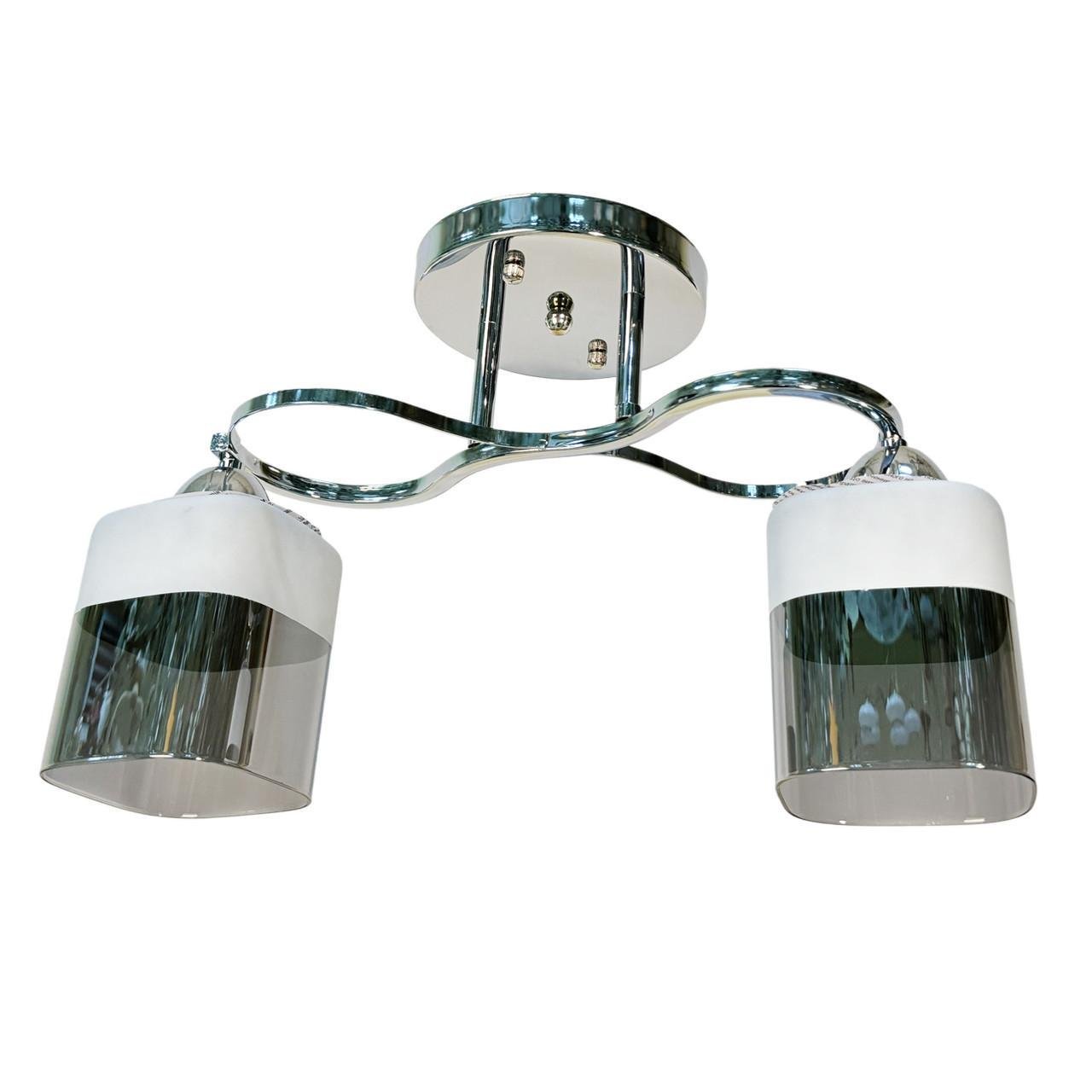 Люстра потолочная Svet на два плафона SH-8081/2A CR Хром