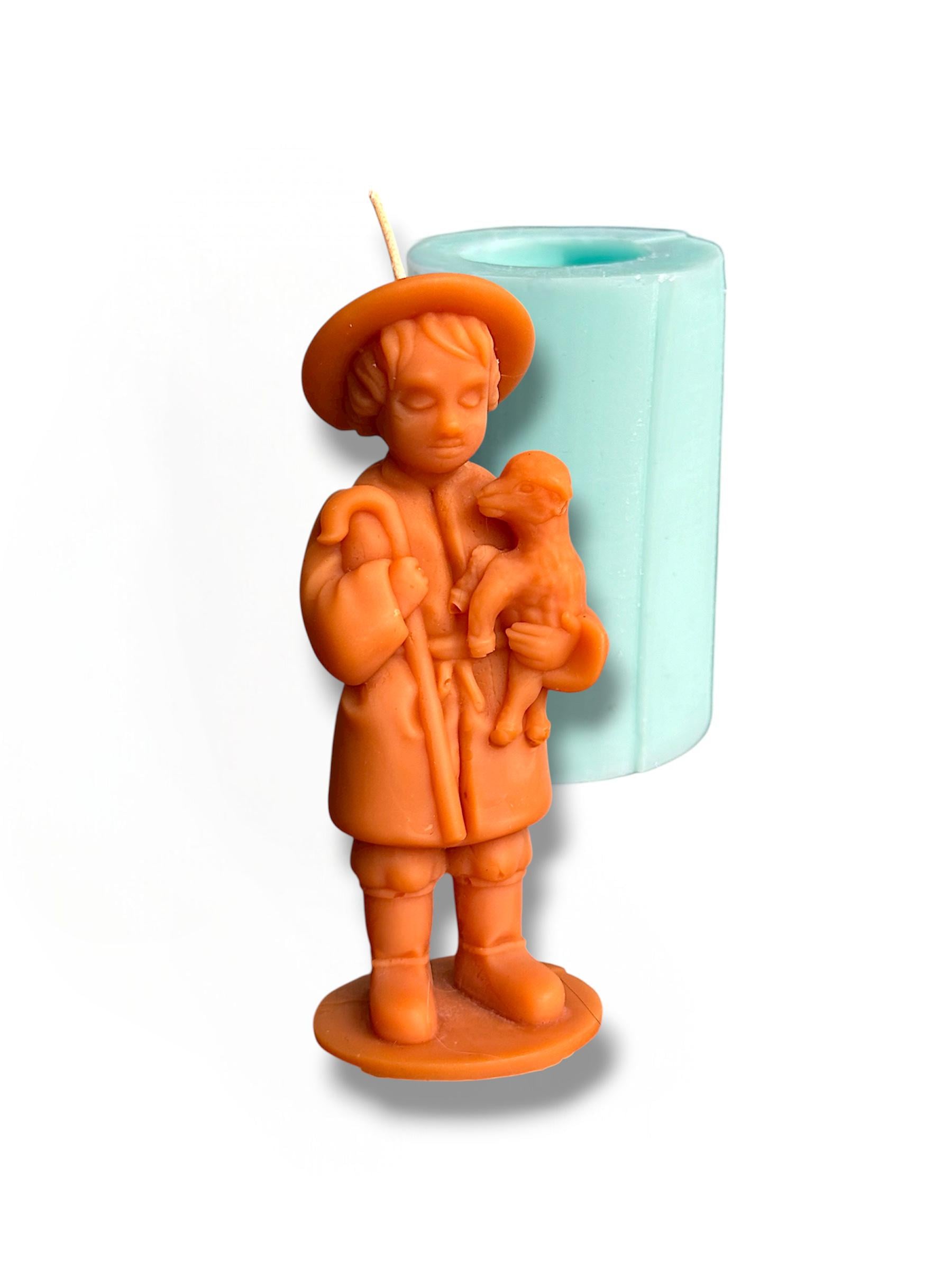 Силіконова форма Пастушок з ягням Вертеп (30248705)