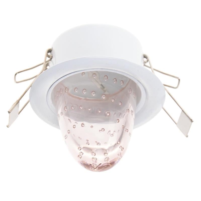Светильник точечный декоративный HDL-G58/3-1 Pink Светильник точечный декоративный HDL-G58/3-1 Pink