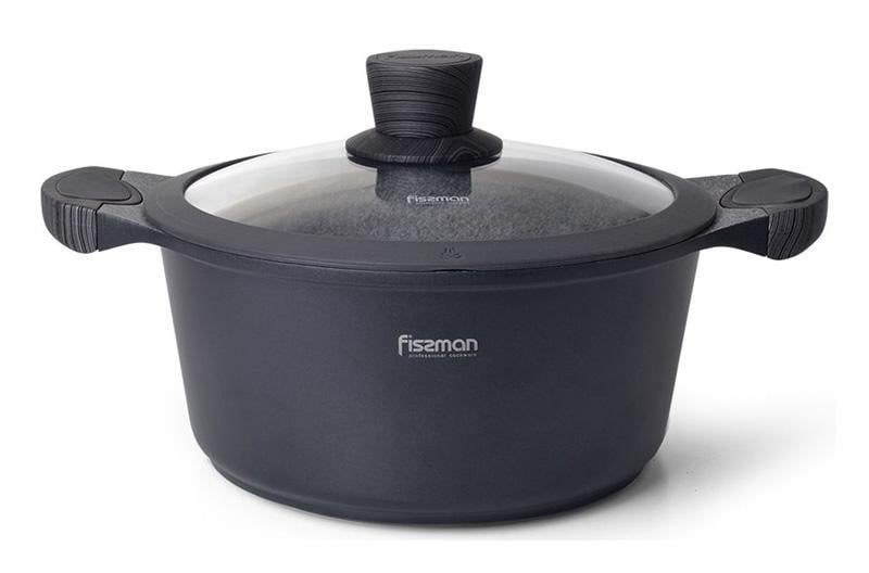 Кастрюля Fissman Prestige с антипригарным покрытием Greblon 2,4 л (С3)