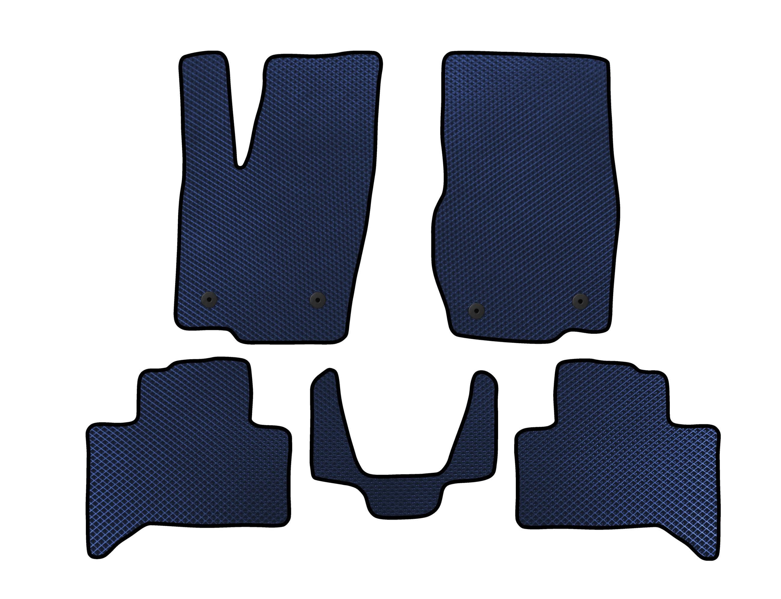 Коврики автомобильные Digital Designs EVA для Toyota Land Cruiser Prado 250 2023- гг. этилвинилацетат Синий (188859)