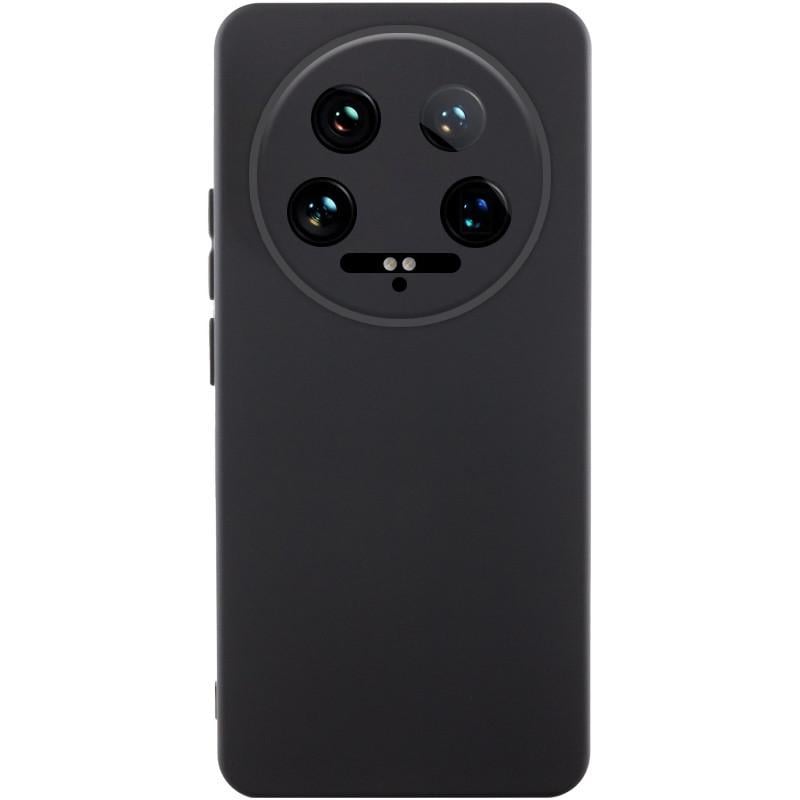 Противоударный чехол Silicone Cover Lakshmi Full Camera (AA) для Xiaomi 14 Ultra черный