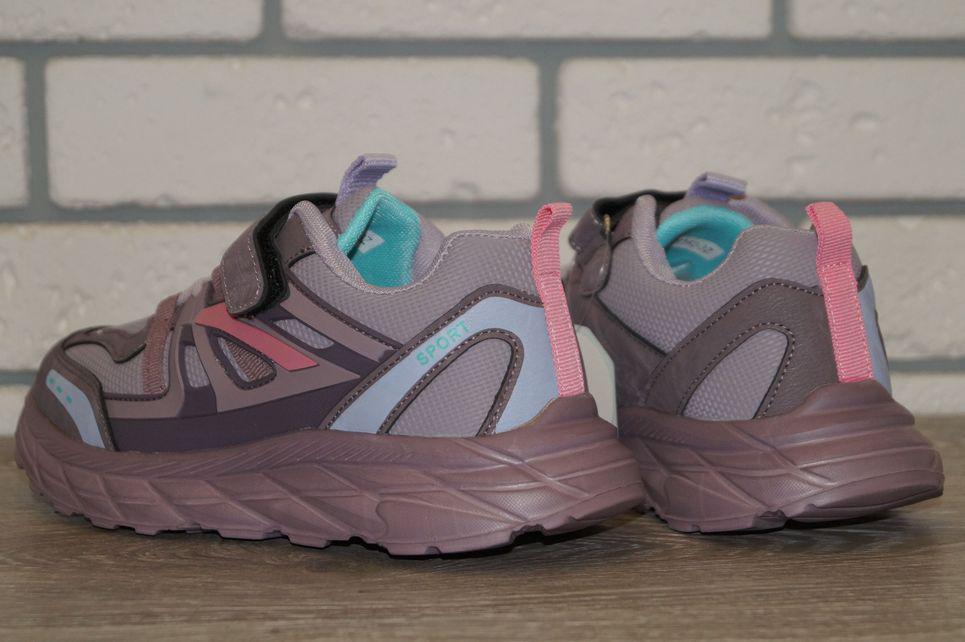 Кросівки спортивні для дівчинки Kimboo р. 35 21,5 см Фіолетовий (31539-35) - фото 9