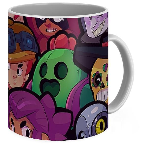 Чашка GeekLand Бравл Старс Битва звезд (БС 02.02)