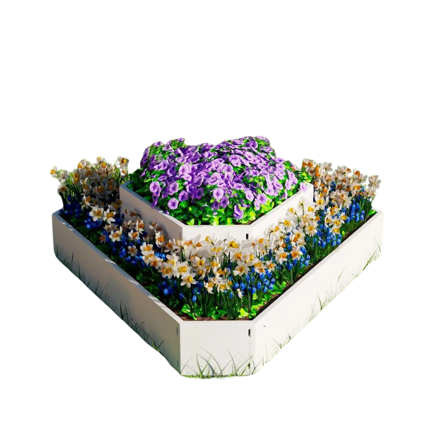 Клумба садовая SIMBUD О 0,9х0,9 м (8646778)