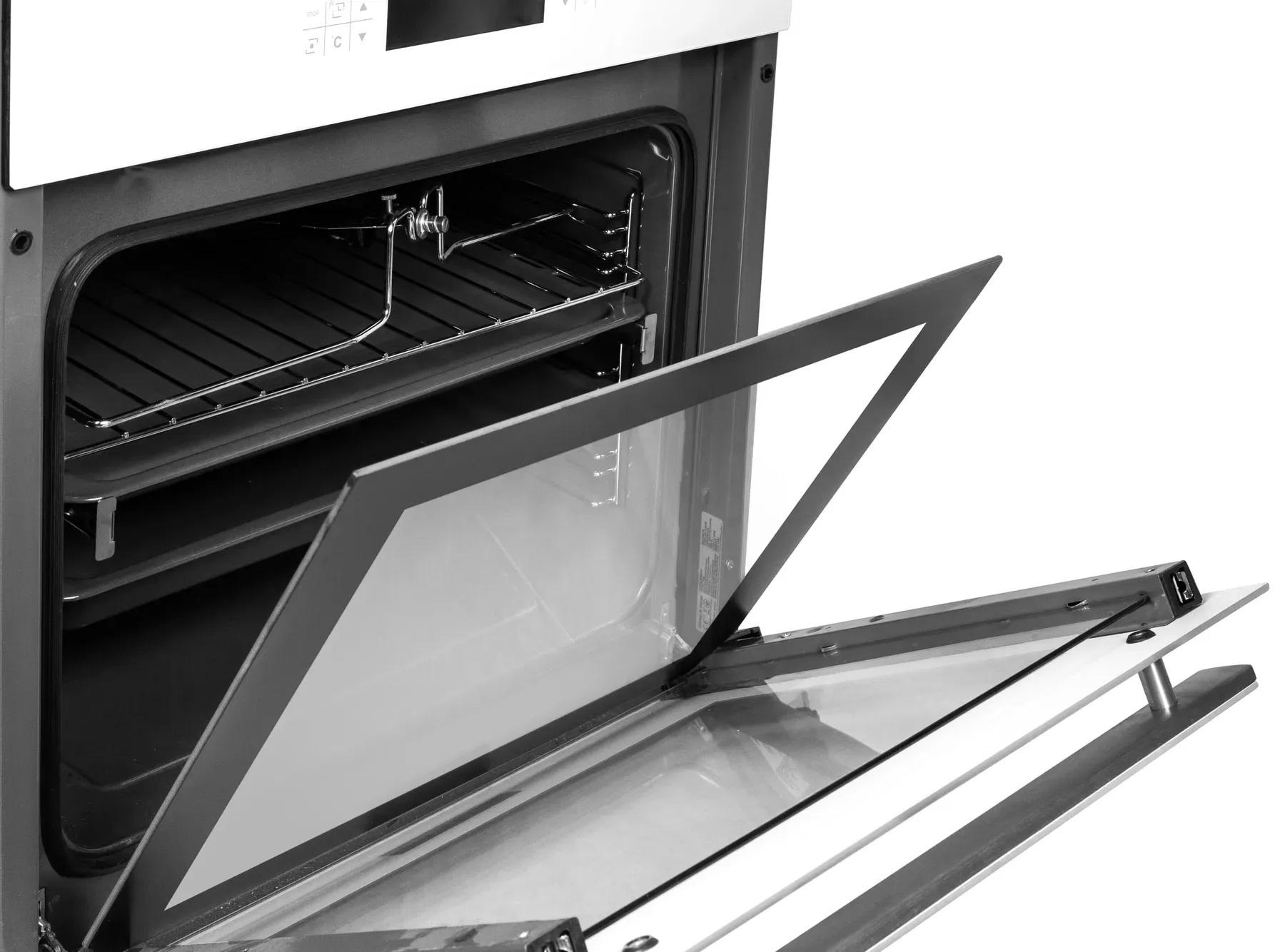 Духовой шкаф электрический Gunter&Hauer EOT 1267W гриль и конвекция 67 л Белый (28780875) - фото 6