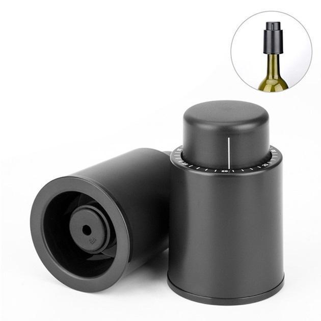 Корок для вина вакуумний багаторазовий зі шкалою дат (Е051393) - фото 10