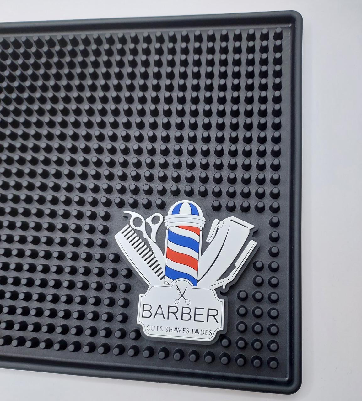 Коврик силиконовый для парикмахерского инструмента ДенІС professional BARBER 30х15 см (2087894015) - фото 5 Коврик силиконовый для парикмахерского инструмента ДенІС professional BARBER 30х15 см (2087894015) - фото 5