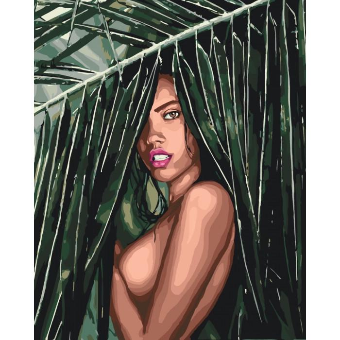 Картина по номерам Ідейка Соблазнительная амазонка 40х50 см (KHO4507)